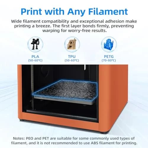 BIQU Designer Series Smooth PEO+Textured PEI Build Plate 257x257mm | Double Sided Spring Steel Print Bed thumbnail 4
