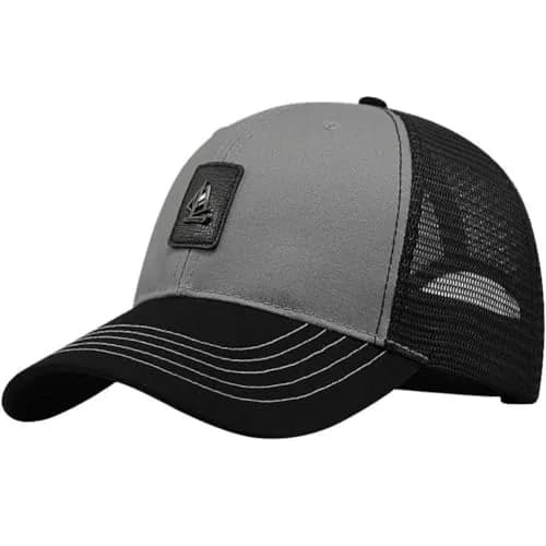 FASHIXD Big Head Oversize Mesh Baseball Cap for Men | XXL Sun Hat with Adjustable Buckle thumbnail 1