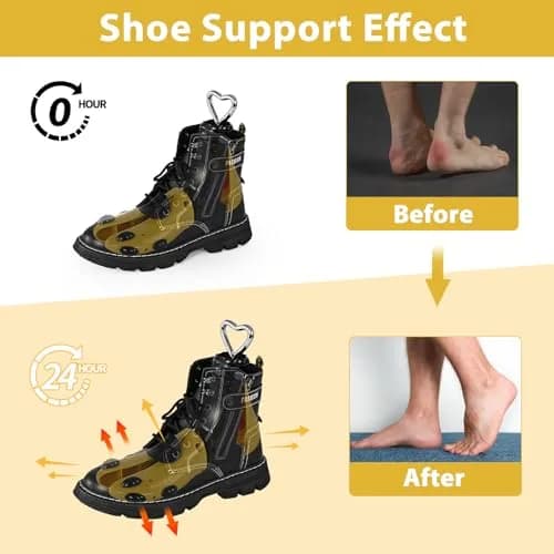 eachway Shoe Stretcher Women Men Adjustable Width Length for Wide Feet (L Men's 10-14) Yellow | Custom Fit Relief thumbnail 6