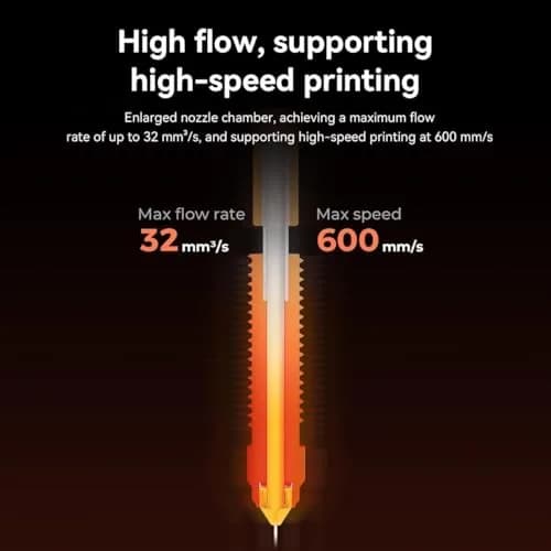 Creality Ender 3 V3 Hotend Kit, Unicorn Quick Swap All Metal Integrated Nozzle, 60W Ceramic Heating Block, 300°C Max Temp thumbnail 4