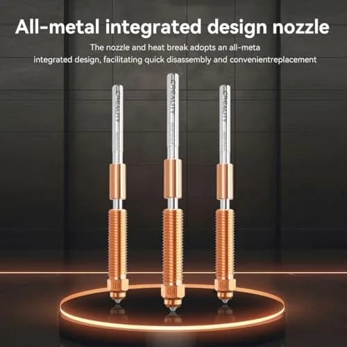 Creality Ender 3 V3 Hotend Kit, Unicorn Quick Swap All Metal Integrated Nozzle, 60W Ceramic Heating Block, 300°C Max Temp thumbnail 5