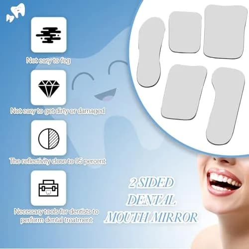 Frienda 30Pcs Dental Photography Intraoral Mirror Set | 5 Shapes for Oral Checks & Photography thumbnail 4