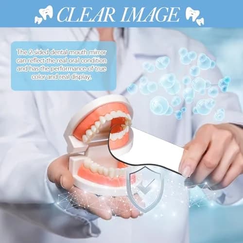 Frienda 30Pcs Dental Photography Intraoral Mirror Set | 5 Shapes for Oral Checks & Photography thumbnail 6