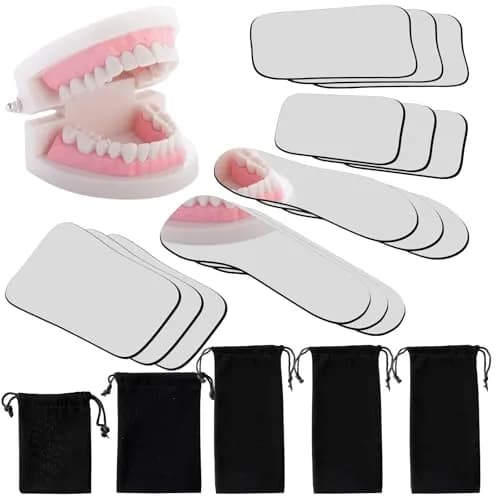 Frienda 30Pcs Dental Photography Intraoral Mirror Set | 5 Shapes for Oral Checks & Photography thumbnail 1