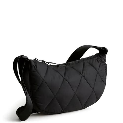 Vera Bradley Water Resistant Quilted Crossbody Bag – Moonless Night | Lightweight & Stylish (70-120 chars) thumbnail 1