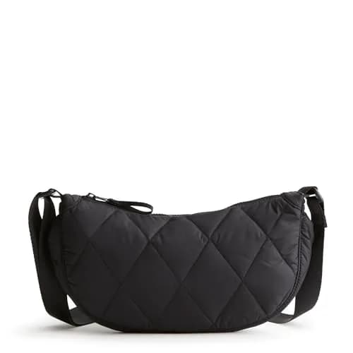 Vera Bradley Water Resistant Quilted Crossbody Bag – Moonless Night | Lightweight & Stylish (70-120 chars) thumbnail 5