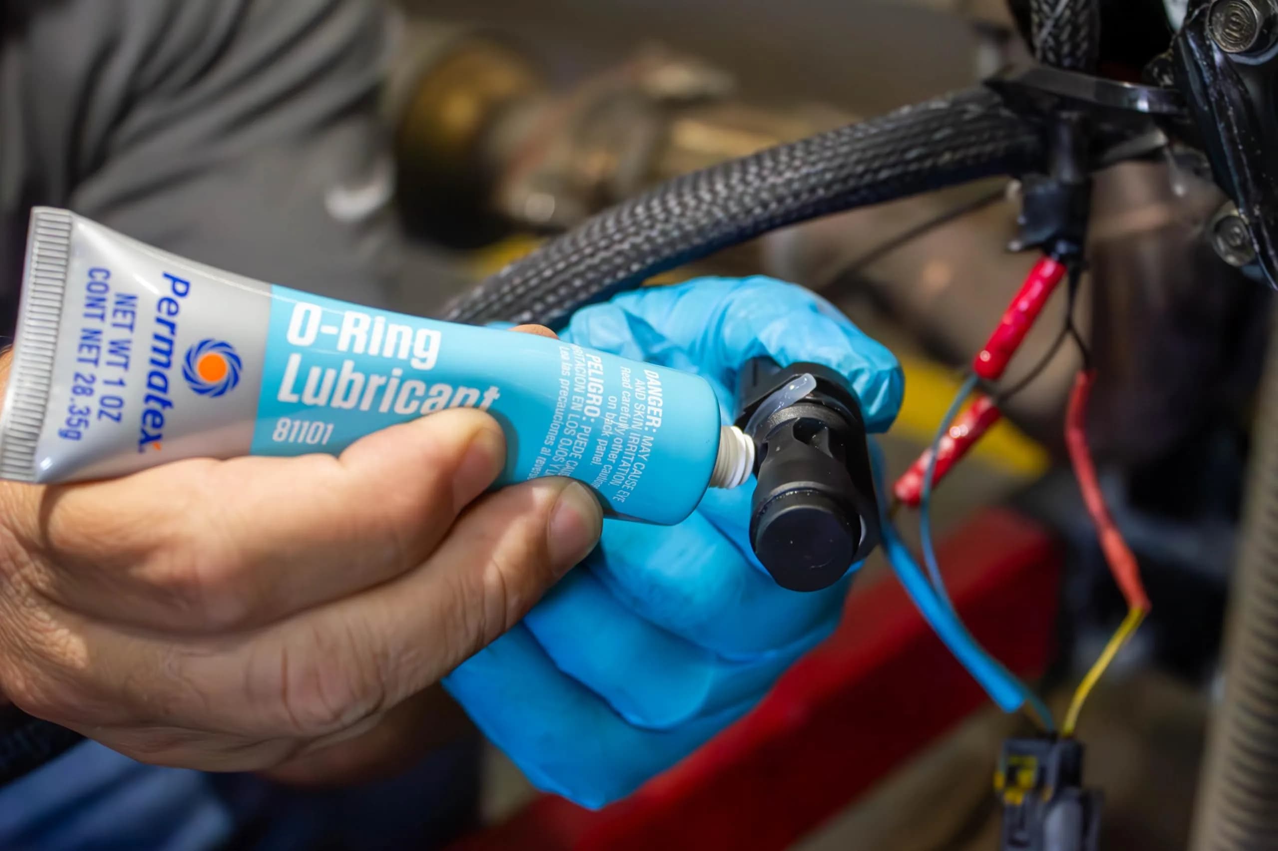 Permatex O-Ring Lubricant 29.57ml (1 Fl Oz) | Food Grade Silicone Grease for Seals, Valves, Pool Pumps - view 2
