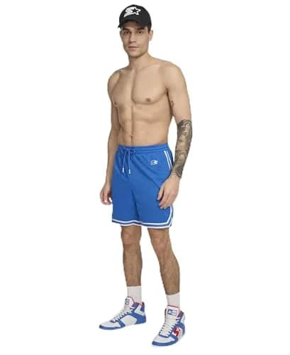 STARTER Men's Swim Trunk Blue | UPF 40+ Lightweight Quick Dry Volley thumbnail 1