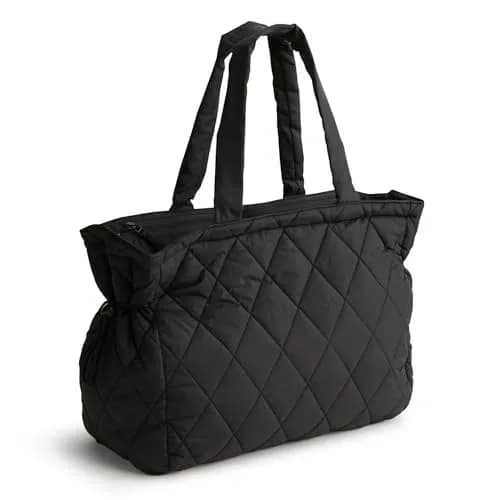 Vera Bradley Featherweight Knollton Travel Tote Bag 15x17x6 in | Lightweight Recycled Nylon thumbnail 1