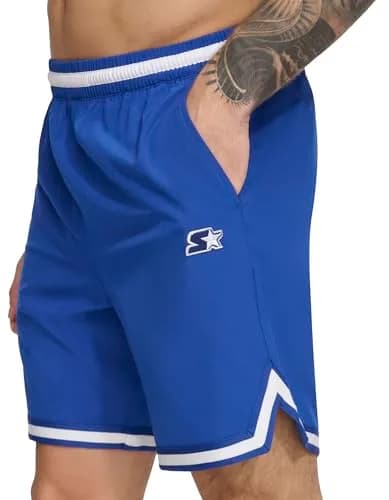 STARTER Men's Swim Trunk Royal Large | UPF 40+ Quick Dry & Stretch thumbnail 1