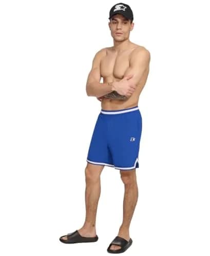 STARTER Men's Swim Trunk Royal Large | UPF 40+ Quick Dry & Stretch thumbnail 2