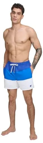 STARTER Men's Swim Trunk Royal 40in | UPF 40+ Lightweight Quick Dry thumbnail 1