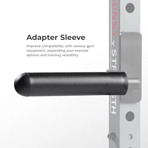Sunny Health & Fitness Olympic Plate Sleeve Adapter 1" to 2" | Converts 1" Posts to 2" Olympic Fit thumbnail 5