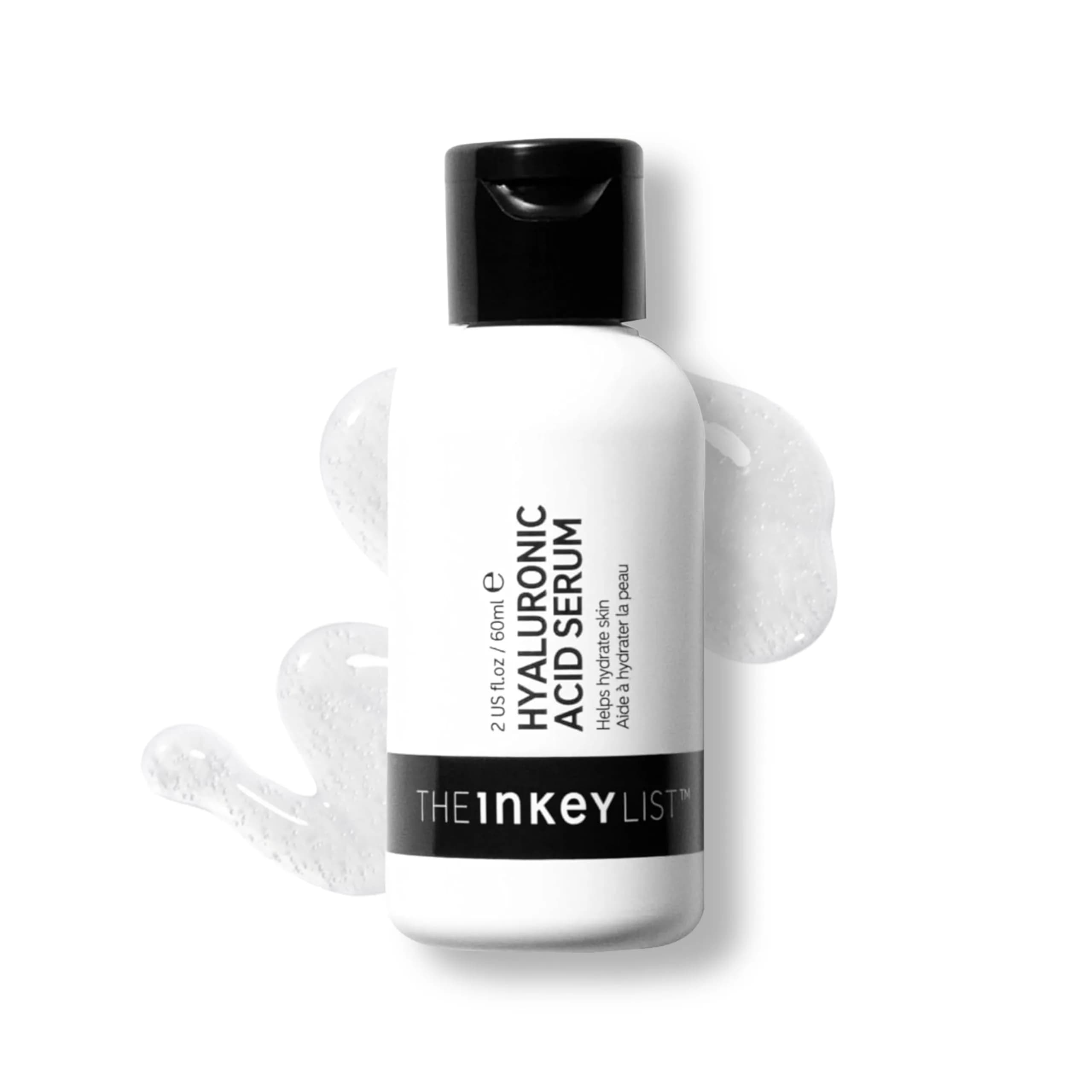 The INKEY List 2% Hyaluronic Acid Face Serum 60ml (2 Fl Oz) | Hydrates & Plumps Skin — 2.0 Fl Oz