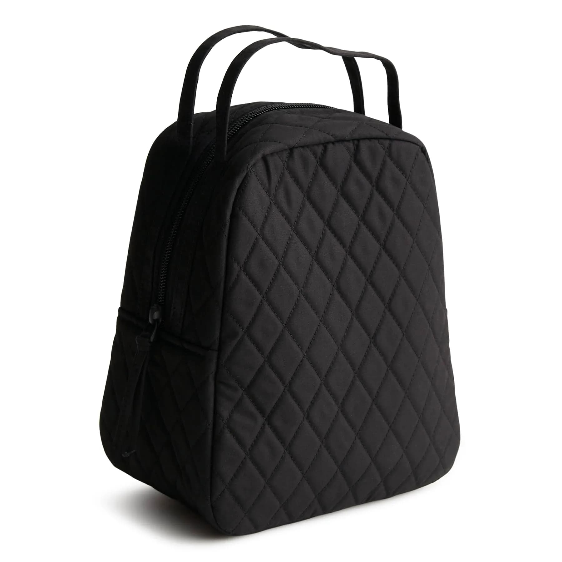 Vera Bradley Premium Cotton Lunch Bag, Moonless Night | Stylish, Insulated, Reusable, Lightweight