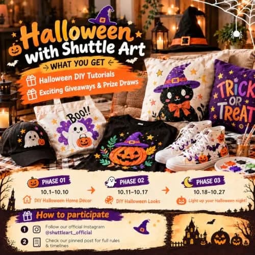 Shuttle Art Fabric Paint 24 Colors | Permanent & Washable Textile Paint for DIY Crafts thumbnail 2