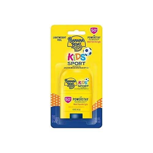 Hawaiian Tropic Mineral Powder Sunscreen Brush SPF 30 & Banana Boat Kids Sport Sunscreen Stick SPF 50 Bundle, 0.15oz + 0.5oz | Broad Spectrum UVA/UVB Protection thumbnail 5