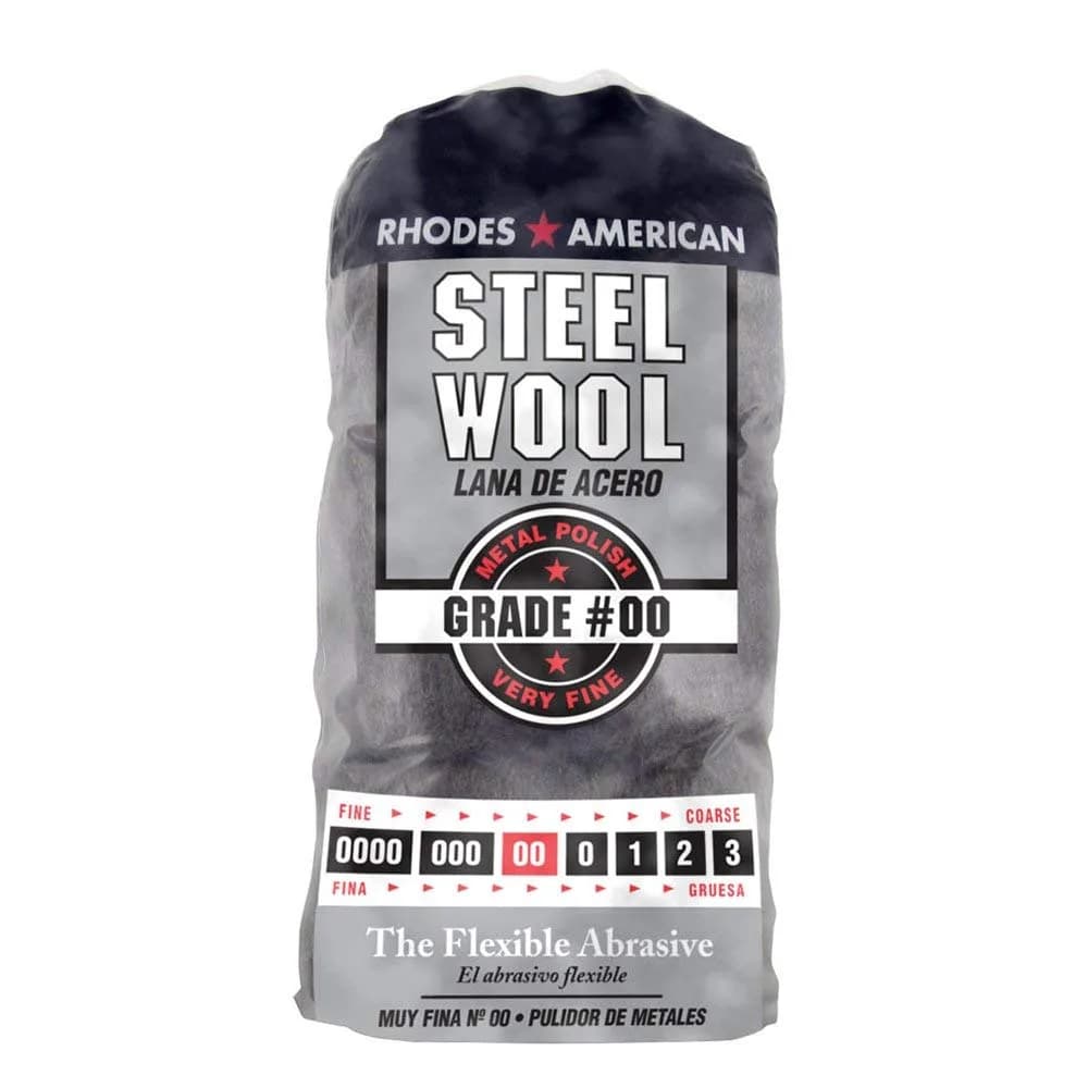 Homax Rhodes American Steel Wool Pads #00 Very Fine & #1 Medium, 24 Pads Total | Polishing, Buffing & Refinishing - view 2