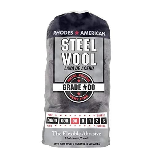 Homax Rhodes American Steel Wool Pads #00 Very Fine & #1 Medium, 24 Pads Total | Polishing, Buffing & Refinishing thumbnail 2