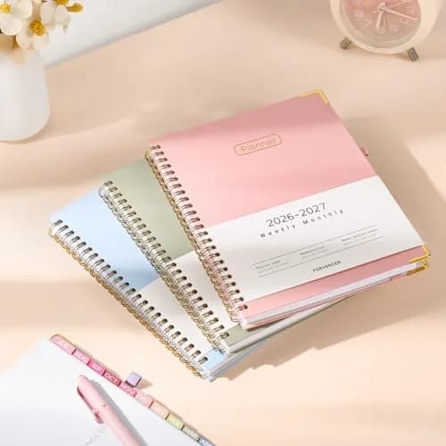 Forvencer 2026 Planner Hardcover Weekly & Monthly Planner 21.6 x 27.9 cm (8.5" x 11") | Acid-Free Paper Organizer thumbnail 7