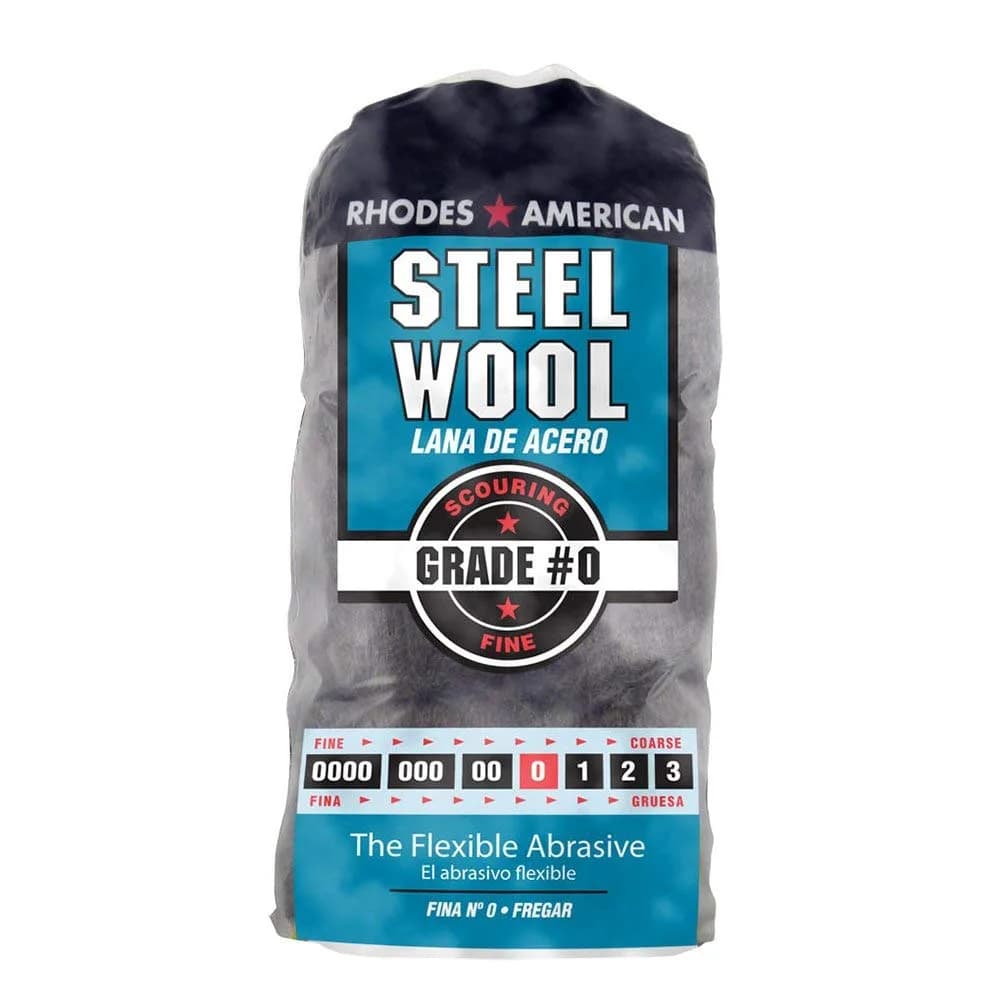 Homax Steel Wool Pads #0 Fine & #1 Medium Grade (24-Pack) | For Cleaning, Polishing, and Refinishing - view 2