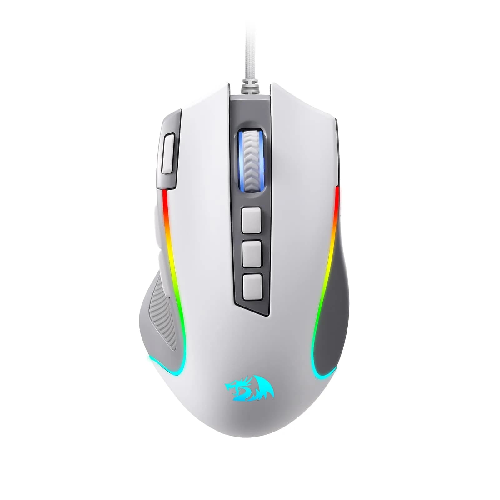 Redragon M612 Wired RGB Optical Gaming Mouse 8000 DPI, 170g (6oz) | 9 Programmable Buttons, 5 DPI Levels