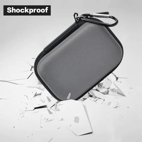 ANKHOH Carrying Case for Crucial X10/X9 Pro SSDs | 10.16cm x 7.49cm x 4.39cm (4" x 2.9" x 1.7") thumbnail 4