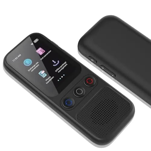 Rodxegu Language Translator Device 138 Languages Supported | Instant Offline Voice Translator for Travel Business Learning thumbnail 1