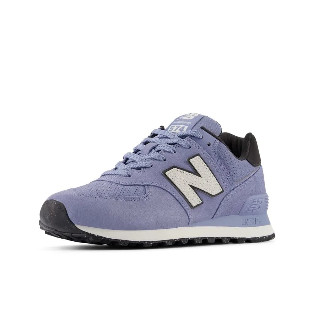 New Balance Women's 574 V2 Sneaker, Dusk Shower/Sea Salt, 8.5 US | Iconic Comfort & Style
