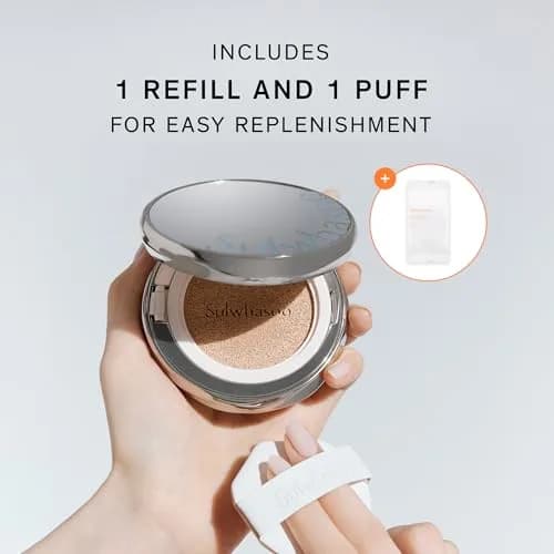 Sulwhasoo Perfecting Cushion SPF 46 Foundation | Korean Cushion Foundation for All Skin Types thumbnail 4