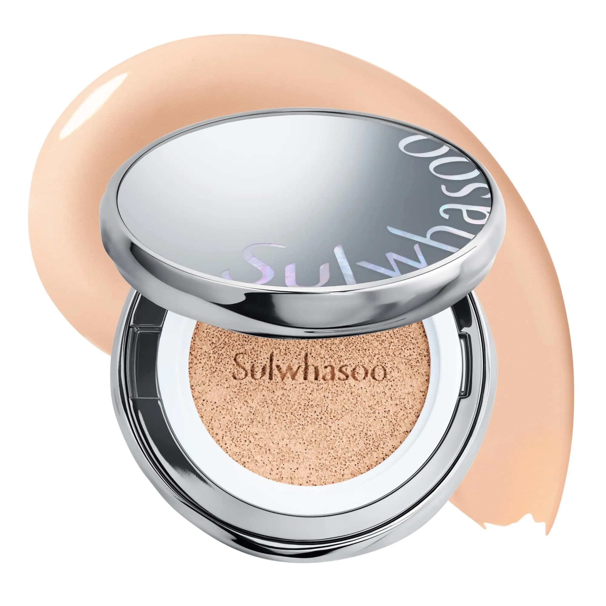 Sulwhasoo Perfecting Cushion SPF 46 Foundation | Korean Cushion Foundation for All Skin Types — 21 Beige