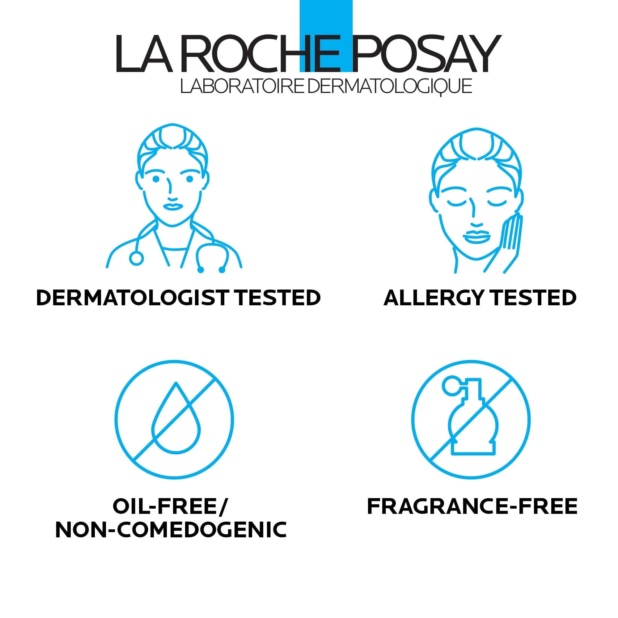 La Roche-Posay Toleriane Hydrating Gentle Cleanser & Double Repair Face Moisturizer Set - 13.52 Fl Oz Refill | Gentle Cleansing & 48hr Hydration - view 3