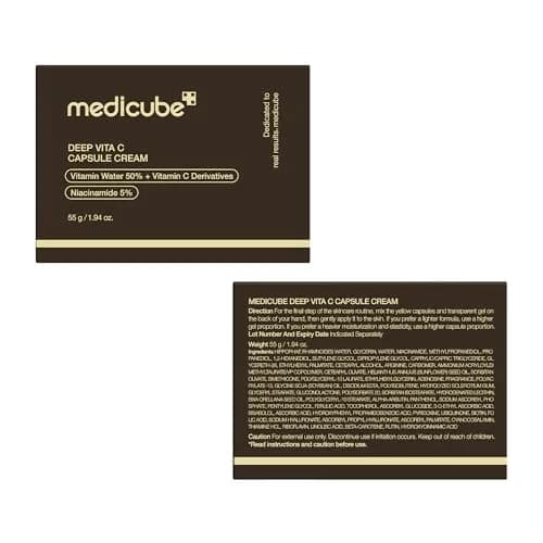 medicube Deep Vita C Golden Capsule Cream 55ml (1.94 oz) | Radiance & Hydration thumbnail 8
