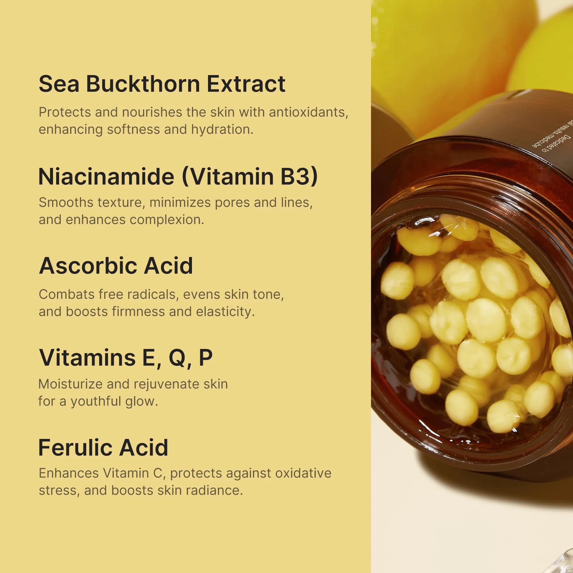 medicube Capsule Cream with Deep Vitamin C Liposome Vitamin C Golden Capsule 55g (1.94 oz) | Radiance & Firm-Looking Skin - view 4