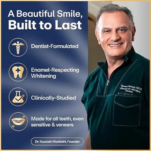 Lumineux Whitening Starter Set 7 Strip Treatments & 2 Pack Toothpaste | Peroxide-Free Enamel-Safe Whitening thumbnail 6