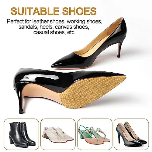 Ashoesert Non Slip Sole Protector Pads for Heels & Shoes | 20.3cm x 11.4cm (8"x4.5") thumbnail 5