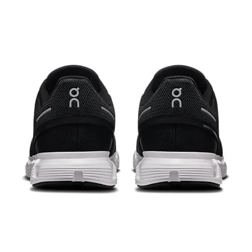 On Men's Cloud 6 Sneakers, Black & White, US 8.5 | Cushioned Support for Active Men thumbnail 6