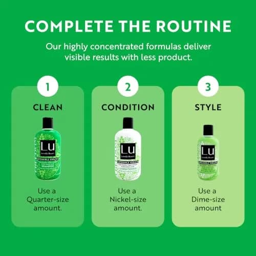 LATINUS Lu Beauty Freedom Shampoo Set | Curly & Wavy Hair, 12 Fl Oz Each, 2-Pack thumbnail 8