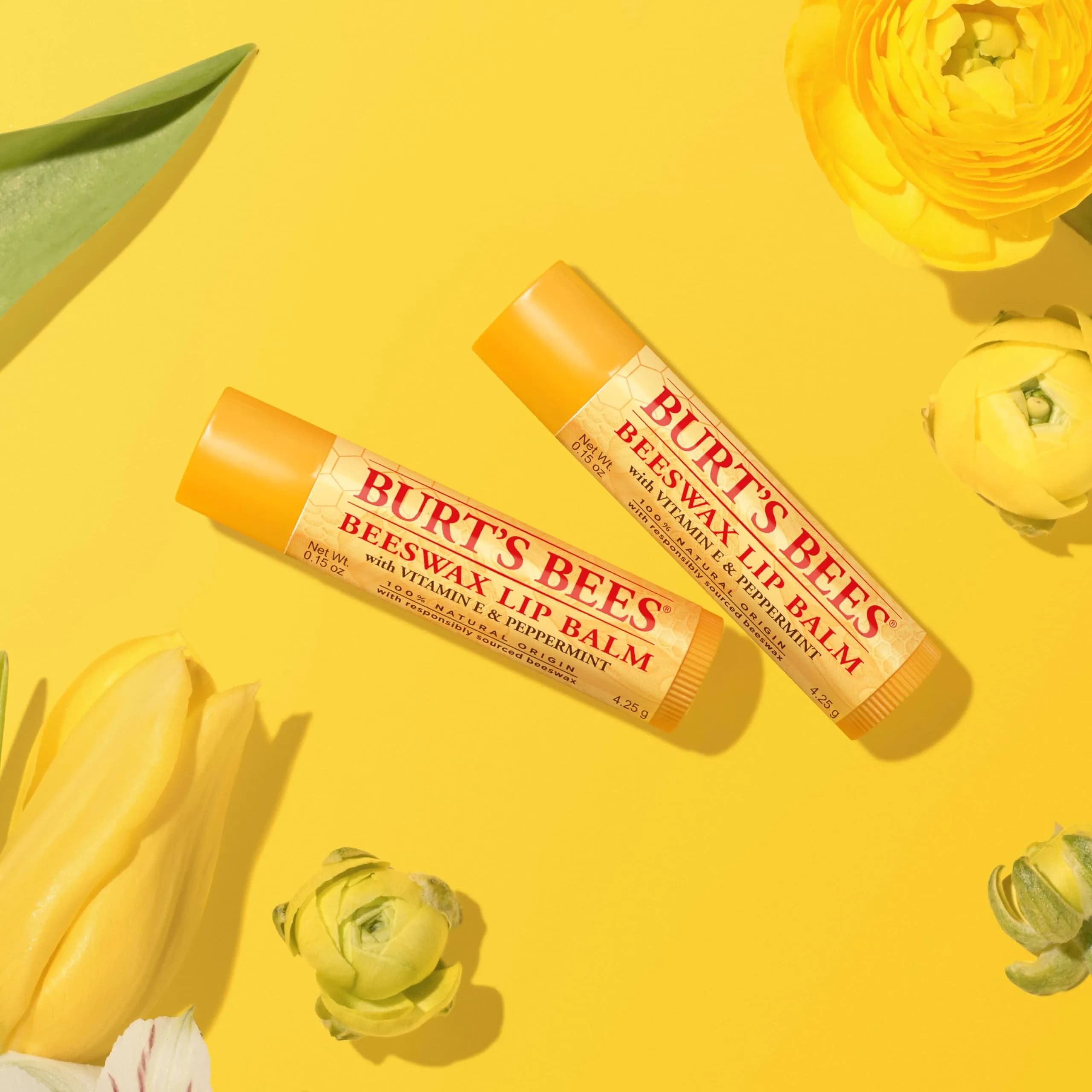 Burt's Bees Beeswax Lip Balm 12 Count Pack | Natural Origin Conditioning Lip Treatment - view 7
