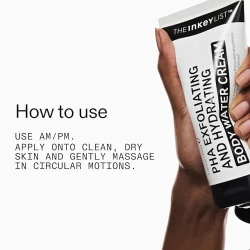 The INKEY List PHA Body Water Cream 5 fl oz | Hydrating & Exfoliating Body Lotion for All Skin Types thumbnail 6
