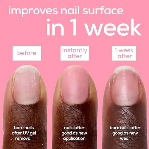 essie Ceramide-Infused Nail Treatment 0.46 Fl Oz | Vegan Concealer & Perfector for Damaged Nails thumbnail 4