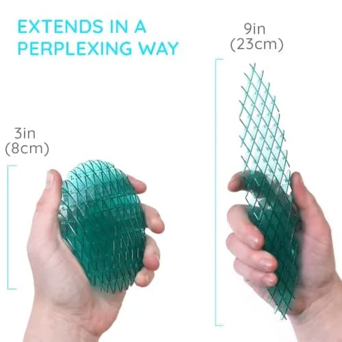 Morf Fidget Worm 3D Sensory Toy Blue Small | Stress Relief & Focus Booster thumbnail 5