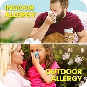 HealthA2Z Fexofenadine 180mg 24-Hour Allergy Relief, Antihistamine, 90 Ct | Indoor & Outdoor Support thumbnail 10