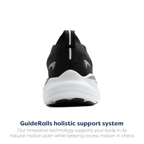 Brooks Glycerin GTS 22 Supportive Running Shoe - Black/Grey/White - 11.5 Medium thumbnail 3
