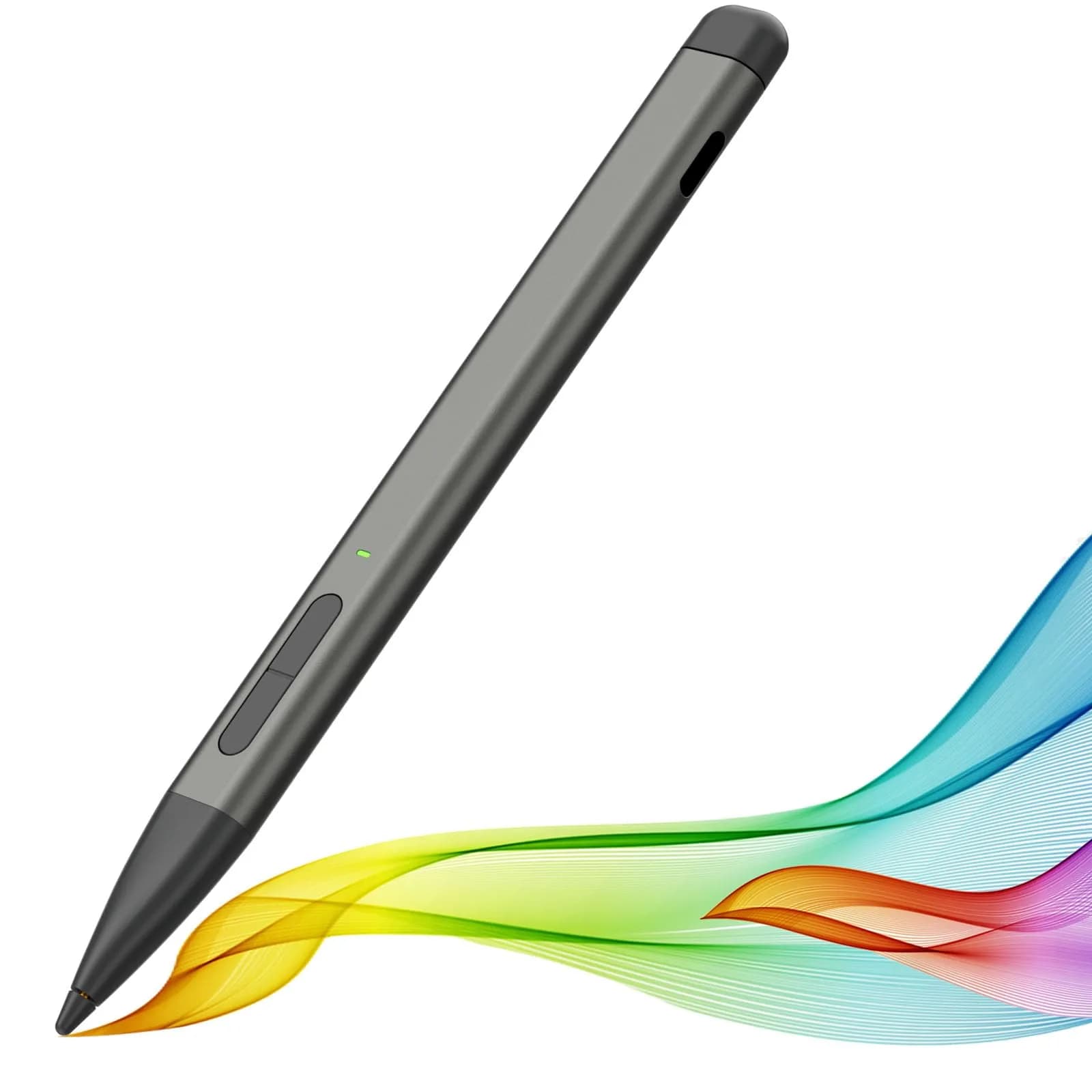 JvKzaen Slim Pen 2 Stylus for Microsoft Surface | 4096 Pressure, Eraser, Type-C Charge - main product image