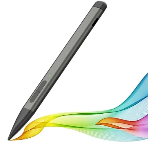 JvKzaen Slim Pen 2 Stylus for Microsoft Surface | 4096 Pressure, Eraser, Type-C Charge thumbnail 1
