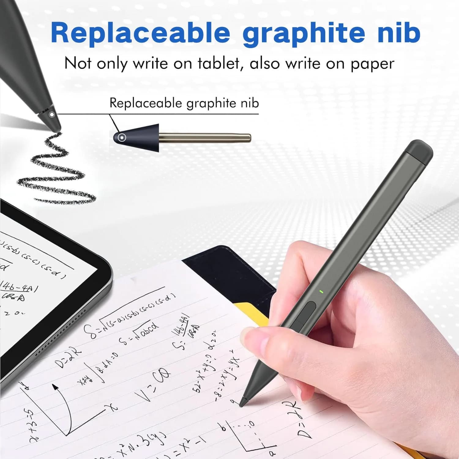JvKzaen Slim Pen 2 Stylus for Microsoft Surface | 4096 Pressure, Eraser, Type-C Charge - view 4