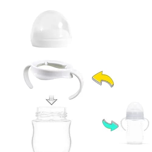 ROMIRUS Baby Bottle Handles for Philips Avent Natural Baby Bottle (Set of 6) | Ergonomic Grip for Self-Feeding thumbnail 2