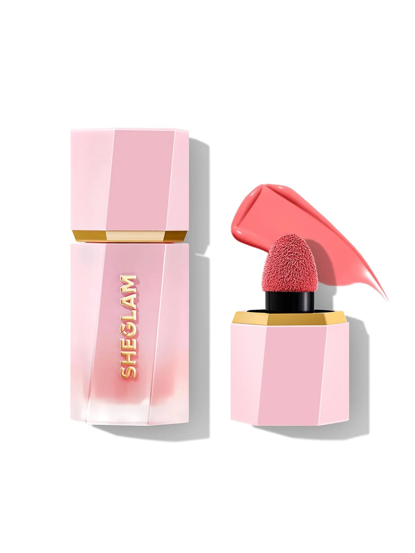 SHEGLAM Color Bloom Liquid Blush - 004 Hot Topic | Matte Finish, Hydrating Gel-Cream (5.2ml) - main product image