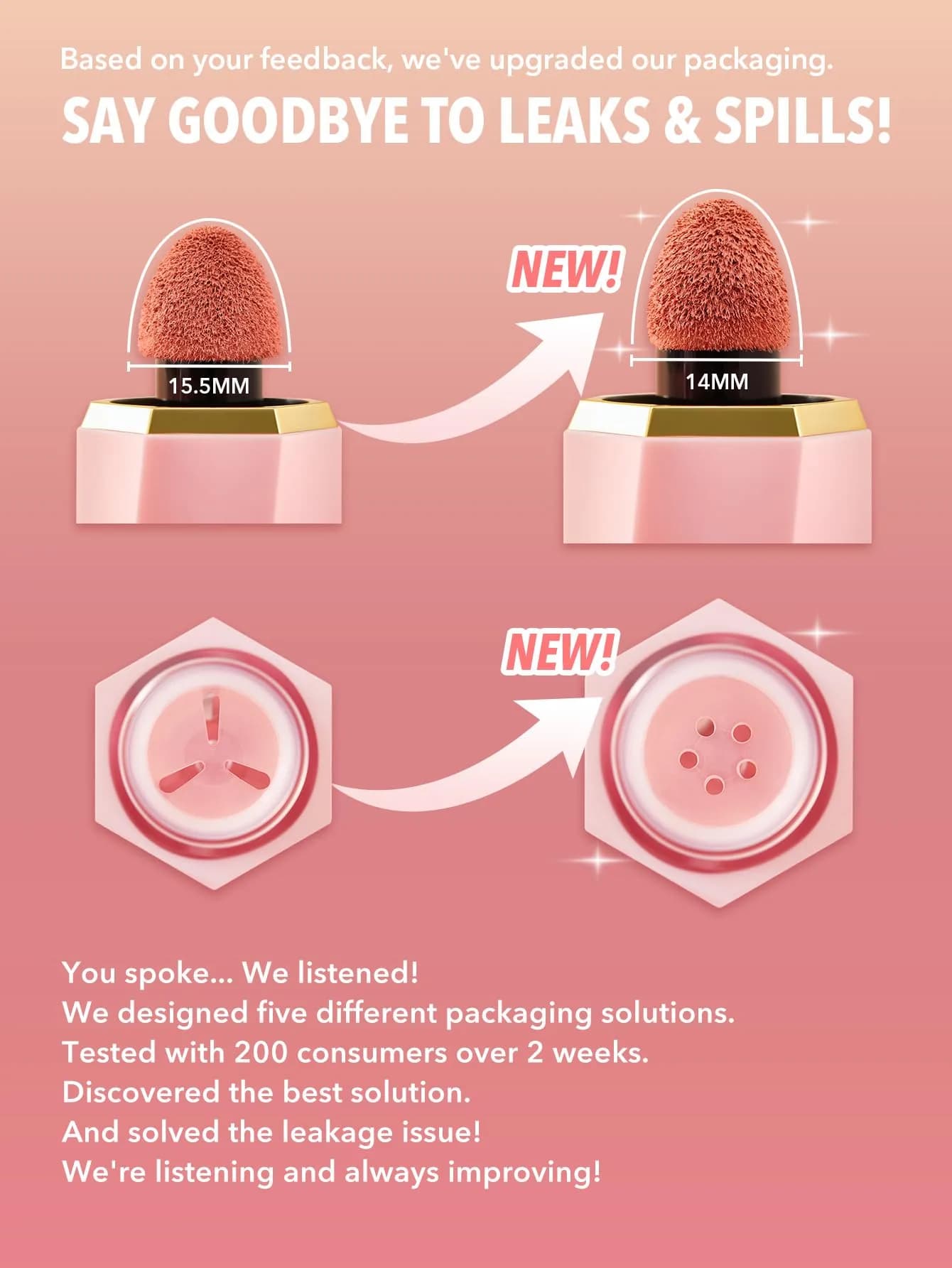SHEGLAM Color Bloom Liquid Blush - 004 Hot Topic | Matte Finish, Hydrating Gel-Cream (5.2ml) - view 3